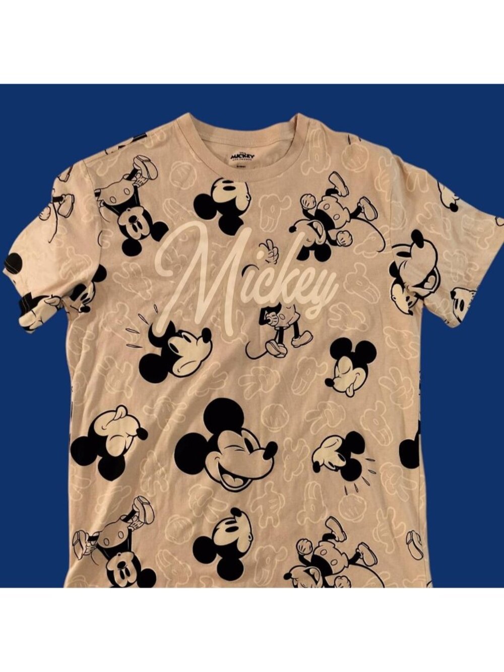 Disney Mickey & Friends All-Over Print Graphic Tee NWO
